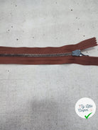 FERMETURE RIRI METAL SÉPARABLE 50CM MARRON M6 - My Little Coupon