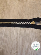 FERMETURE RIRI METAL NON SÉPARABLE 25CM MARRON CAFÉ M6 - My Little Coupon