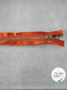 FERMETURE RIRI METAL SÉPARABLE 50CM ORANGE  M6 - My Little Coupon