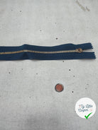 FERMETURE RIRI METAL SÉPARABLE 115CM BLEU NUIT M4 - My Little Coupon