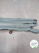 FERMETURE RIRI METAL NON SÉPARABLE 75CM BLEU CIEL M6 - My Little Coupon