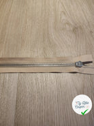 FERMETURE RIRI METAL SEPARABLE 60CM BEIGE - My Little Coupon