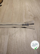 FERMETURE RIRI METAL SEPARABLE 60CM BEIGE - My Little Coupon