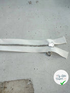 FERMETURE RIRI MÉTAL SÉPARABLE 90CM BLANC - My Little Coupon