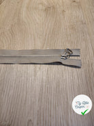 FERMETURE RIRI METAL SÉPARABLE 60CM GRIS M6 - My Little Coupon