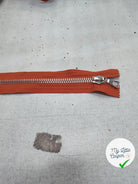 FERMETURE RIRI METAL SÉPARABLE 70CM GRIS LAVANDE M6 - My Little Coupon