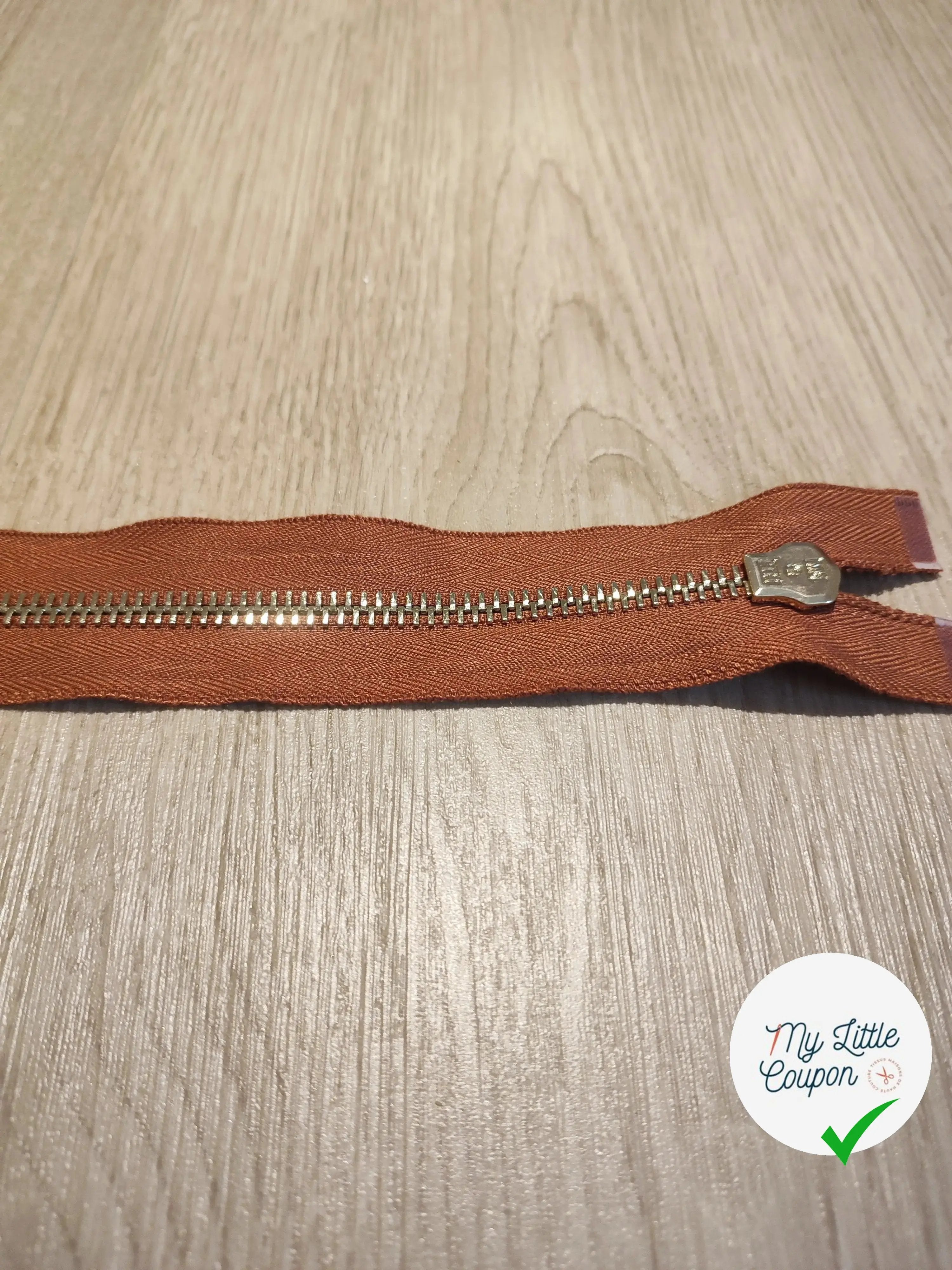 FERMETURE RIRI METAL SEPARABLE 60CM ROUILLE M8 - My Little Coupon