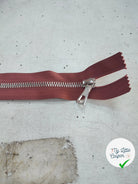 FERMETURE RIRI MÉTAL SÉPARABLE 60CM TERRE DE SIENNE M6 - My Little Coupon