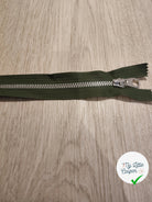 FERMETURE RIRI METAL SÉPARABLE 60CM VERT FONCÉ - My Little Coupon