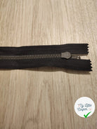 FERMETURE RIRI METAL NON SÉPARABLE 17CM NOIR - My Little Coupon