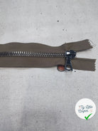 FERMETURE RIRI MÉTAL SÉPARABLE 80CM VERT KAKI M8 - My Little Coupon