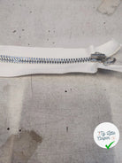 FERMETURE RIRI MÉTAL NON SÉPARABLE 16CM BLANC CASSÉ - My Little Coupon