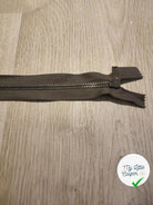 FERMETURE RIRI METAL SÉPARABLE 65CM GRIS FONCÉ M6 - My Little Coupon