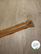 FERMETURE RIRI METAL SEPARABLE 80CM ORANGE CLAIR M8 - My Little Coupon