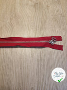 FERMETURE RIRI METAL SEPARABLE 65CM ROUGE M6 - My Little Coupon