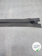 FERMETURE RIRI METAL SÉPARABLE 90CM GRIS FONCÉ M6 - My Little Coupon