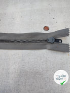 FERMETURE RIRI METAL SÉPARABLE 90CM GRIS FONCÉ M6 - My Little Coupon