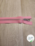 FERMETURE RIRI METAL SÉPARABLE 50CM ROSE M6 - My Little Coupon