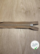 FERMETURE RIRI METAL SEPARABLE 70CM MARRON CLAIR M6 - My Little Coupon