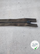 FERMETURE RIRI METAL NON SÉPARABLE 25CM VERT KAKI FONCÉ M4 - My Little Coupon