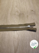 FERMETURE RIRI METAL SEPARABLE 70CM VERT KAKI M6 - My Little Coupon