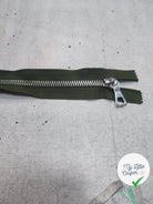 FERMETURE RIRI METAL SÉPARABLE 70CM VERT - My Little Coupon