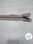 FERMETURE RIRI METAL SÉPARABLE 65CM GRIS BEIGE M6 - My Little Coupon