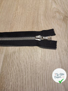 FERMETURE RIRI METAL SEPARABLE 40CM NOIR M8 - My Little Coupon