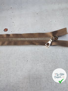 FERMETURE RIRI METAL SÉPARABLE 80CM MARRON CAFÉ M8 - My Little Coupon