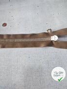 FERMETURE RIRI METAL SÉPARABLE 80CM MARRON CAFÉ M8 - My Little Coupon