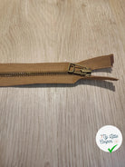 FERMETURE RIRI METAL SÉPARABLE 65CM VERT FONCÉ - My Little Coupon