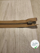 FERMETURE RIRI METAL SÉPARABLE 90CM MARRON - My Little Coupon