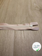 FERMETURE RIRI METAL SEPARABLE 85CM ROSE POUDRÉ - My Little Coupon