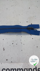 FERMETURE RIRI METAL SÉPARABLE 90CM BLEU - My Little Coupon