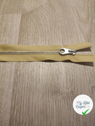 FERMETURE RIRI METAL SÉPARABLE 80CM JAUNE CLAIR - My Little Coupon