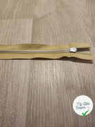 FERMETURE RIRI METAL SÉPARABLE 80CM JAUNE CLAIR - My Little Coupon