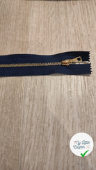 FERMETURE RIRI MÉTAL SÉPARABLE 95CM BLEU FONCÉ M4 - My Little Coupon