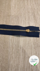 FERMETURE RIRI MÉTAL SÉPARABLE 95CM BLEU FONCÉ M4 - My Little Coupon