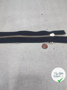 FERMETURE RIRI MÉTAL SÉPARABLE 125CM NOIR M4 - My Little Coupon