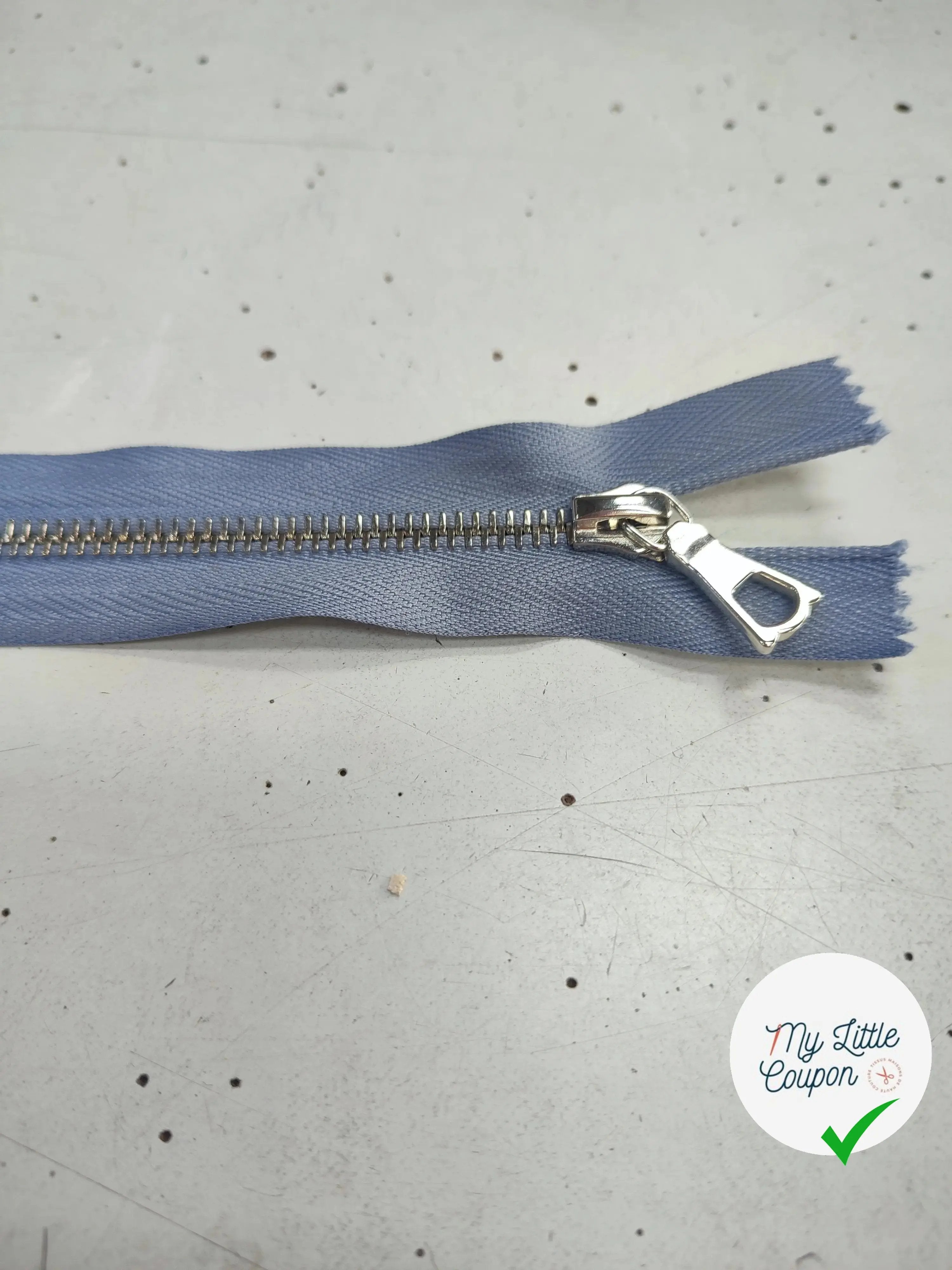 FERMETURE RIRI METAL SÉPARABLE 50CM LAVANDE M6 - My Little Coupon