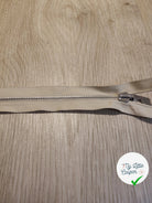 FERMETURE RIRI METAL SEPARABLE RÉVERSIBLE 70CM BEIGE - My Little Coupon