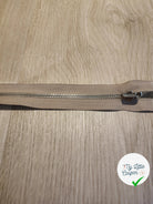 FERMETURE RIRI METAL SEPARABLE RÉVERSIBLE 90CM MARRON CLAIR - My Little Coupon