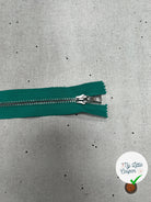 FERMETURE RIRI NON SÉPARABLE VERTE MÉTAL 15 CM - My Little Coupon