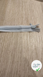 FERMETURE RIRI PLASTIQUE NON SÉPARABLE INVISIBLE 40CM BLEU CIEL - My Little Coupon