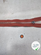 FERMETURE RIRI METAL SÉPARABLE 50CM TERRE DE SIENNE M6 - My Little Coupon