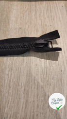 FERMETURE RIRI PLASTIQUE SÉPARABLE RÉVERSIBLE 70CM NOIR - My Little Coupon