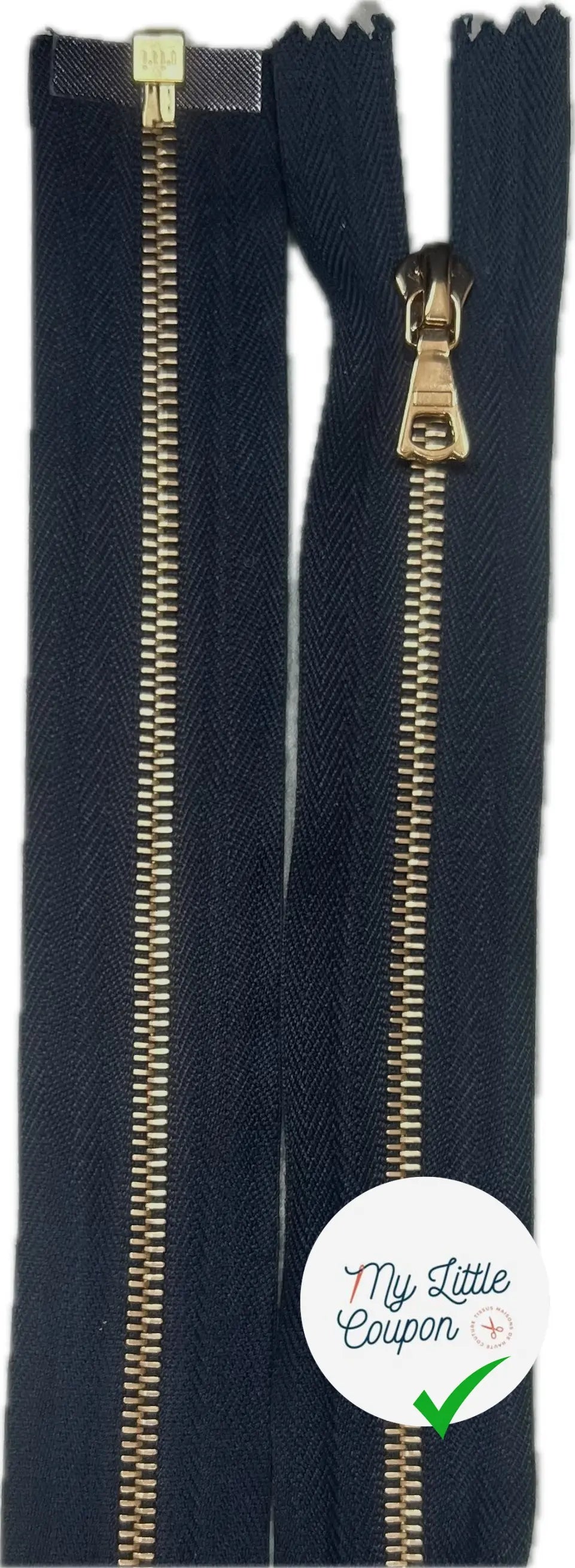 FERMETURE RIRI SÉPARABLE 95CM M4 BLEU MARINE - My Little Coupon
