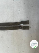 FERMETURE RIRI SÉPARABLE VERT MÉTAL 45 CM - My Little Coupon