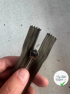 FERMETURE RIRI SÉPARABLE VERT MÉTAL 45 CM - My Little Coupon