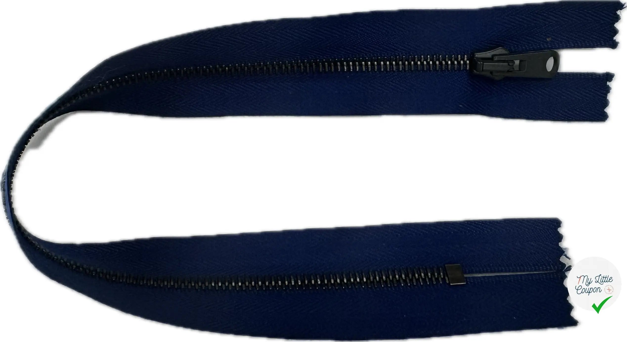 FERMETURE SÉPARABLE 50CM BLEU PROFOND - My Little Coupon